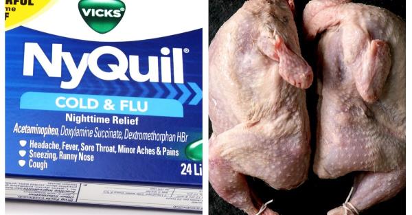 FDA警告不要使用奈奎尔作为鸡肉腌料